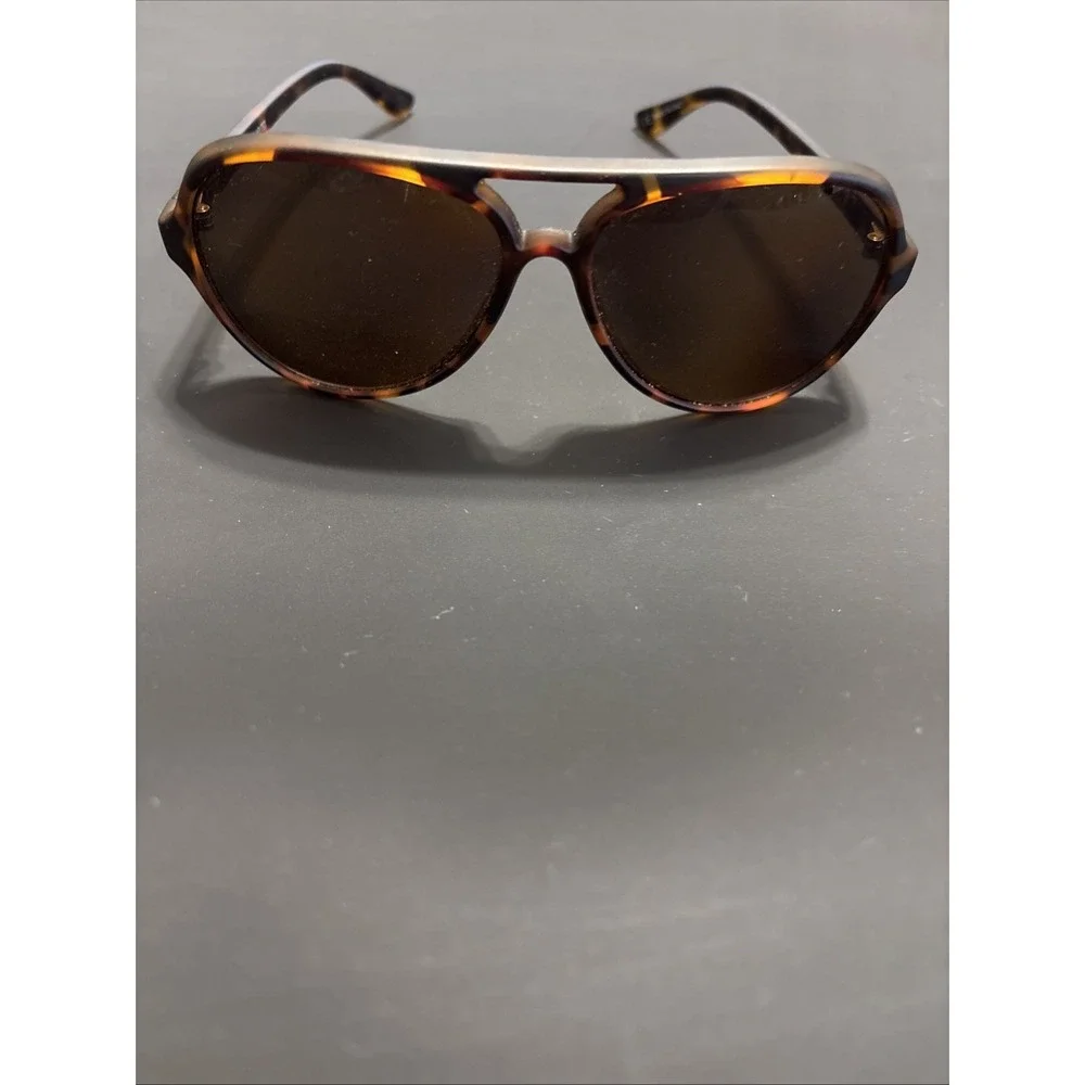 Electric Elsinore Polarized Sunglasses Retro Aviator Tortoise Bronze Tint Italy